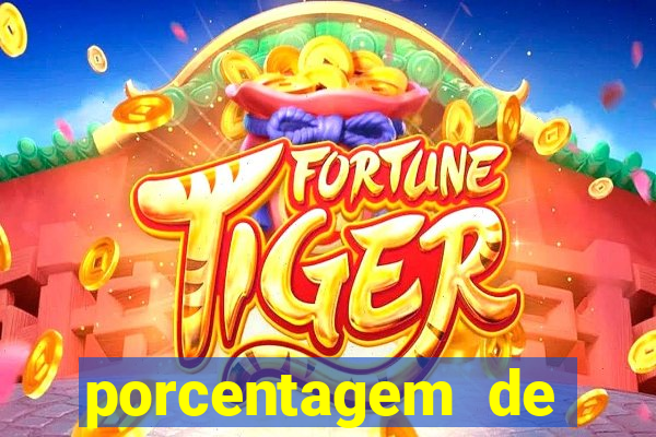 porcentagem de pagamento fortune tiger